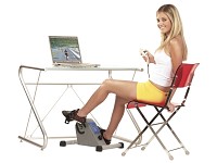 Virtual Sports Technology Komplett-Set: Heimtrainer PC-Game "Cyber Biker" + Ergometer